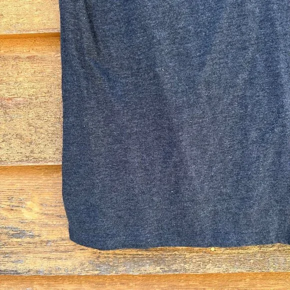 Goodfellow & Co. Mens Beach Graphic T-Shirt Size S Dark Heather Gray Cotton Blen - Picture 11 of 11